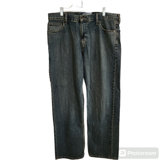 Levi's Jeans Mens Authentic Signature Straight Jeans, sz 36 - Picture 1 of 7